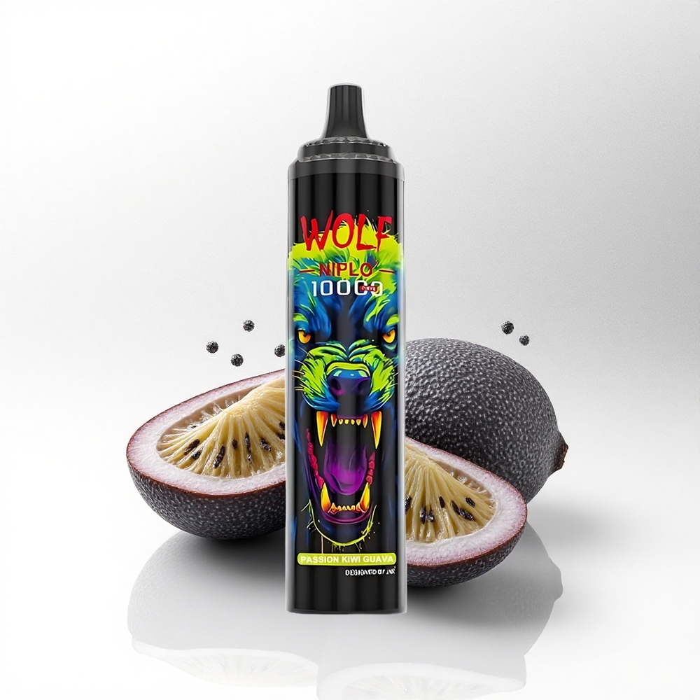 JNR Wolf Niplo 10000 Passie Kiwi Guava 20ml 650mAh Type-C