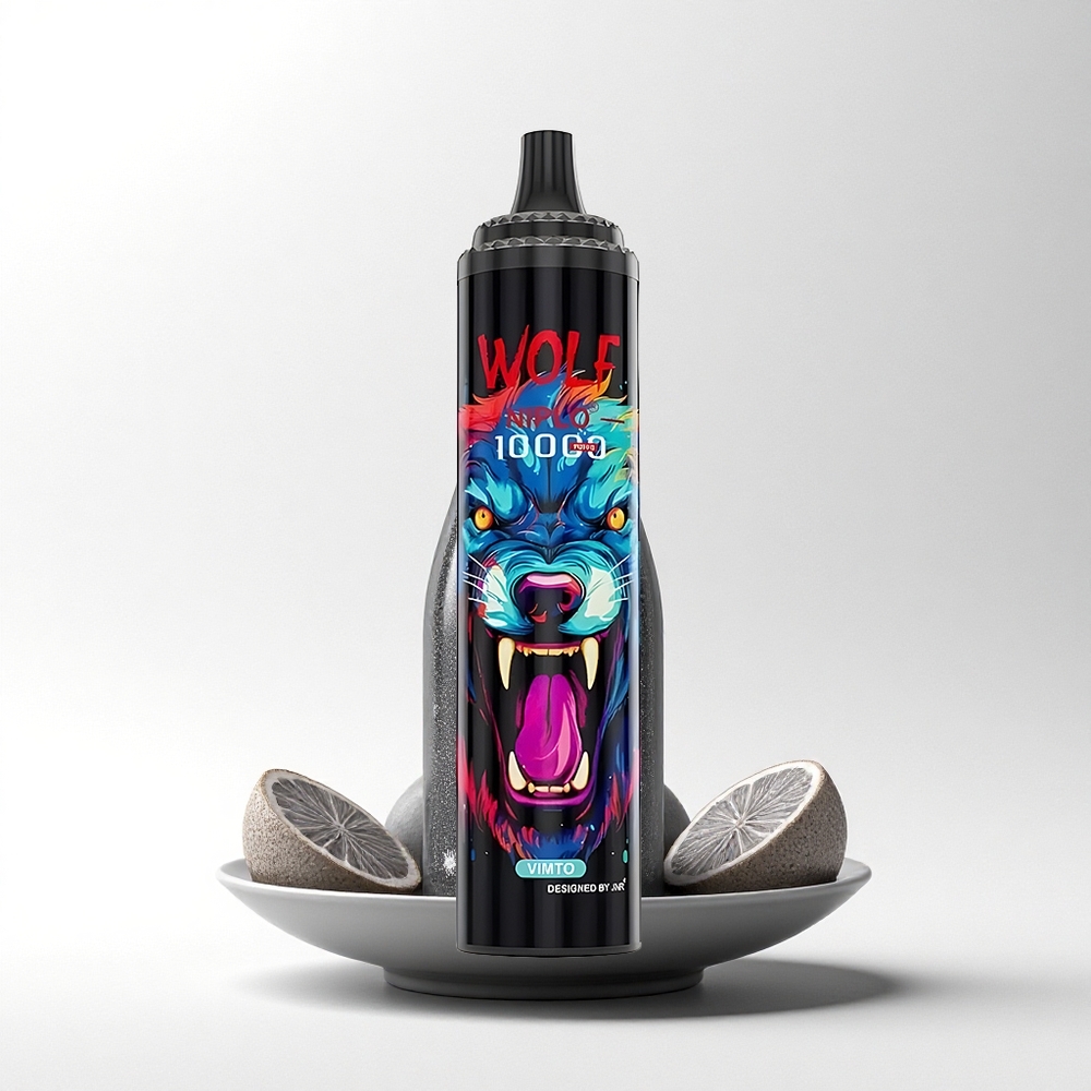 JNR Wolf Niplo 10000 Vimto Dikke Batterij 650mAh & Snel Opladen Type-C