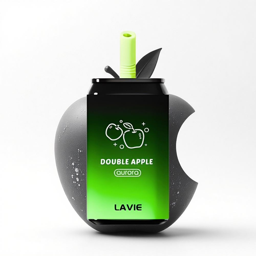Lavie Aurora 11000 Puffs Dubbele Appel 22ML 650mAh