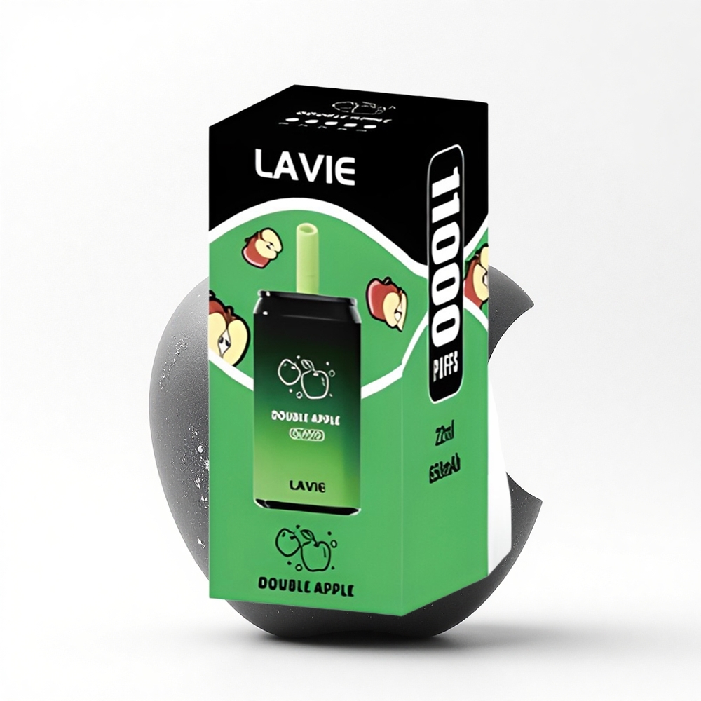 Lavie Aurora 11000 Puffs Dubbele Appel 22ML 650mAh