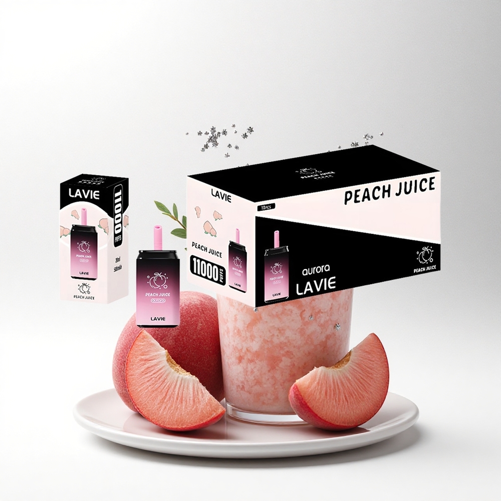 Lavie Aurora 11000 Puffs Perzik Sap Mini 22ML Type C