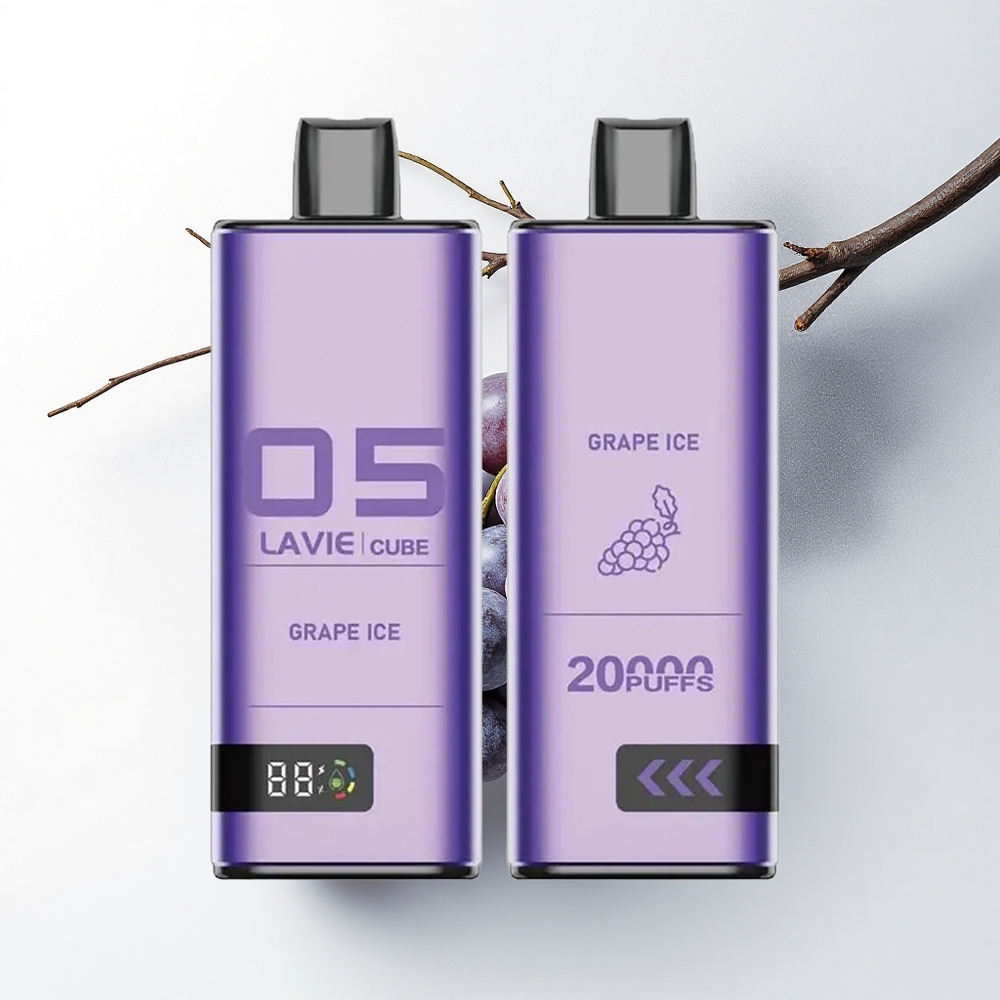 Lavie Cube 20000 Puffs Druif IJs 28ML 5% Type C