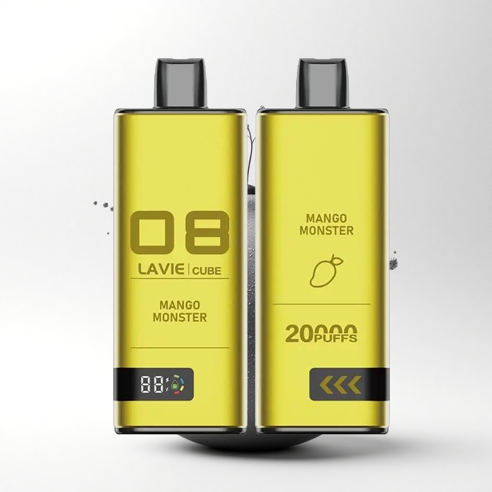 Lavie Cube 20000 Puffs Mango Monster 28ML Zout Nicotine Type C