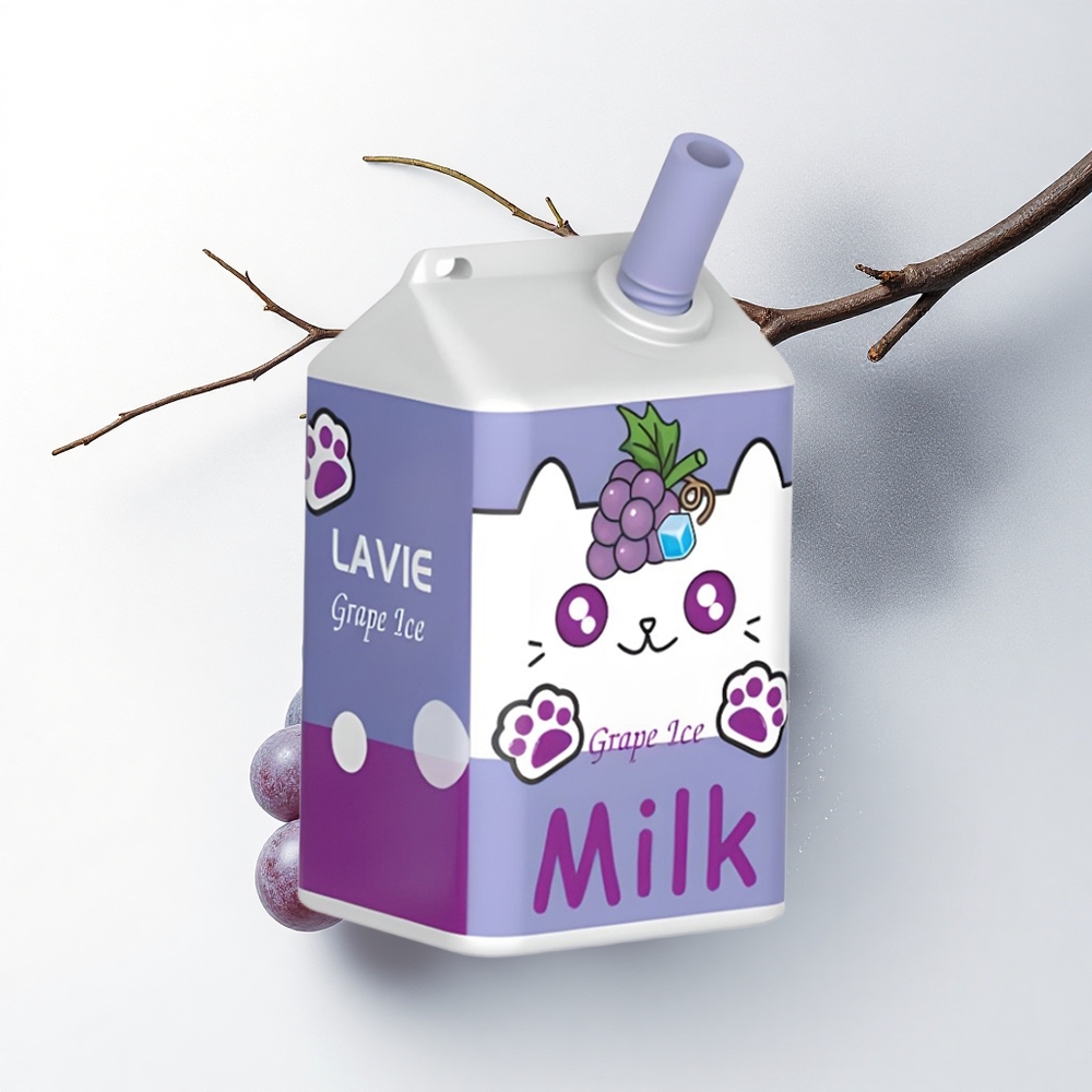 Lavie Milk 7000 Puffs Druivenijs 16ML 600mAh