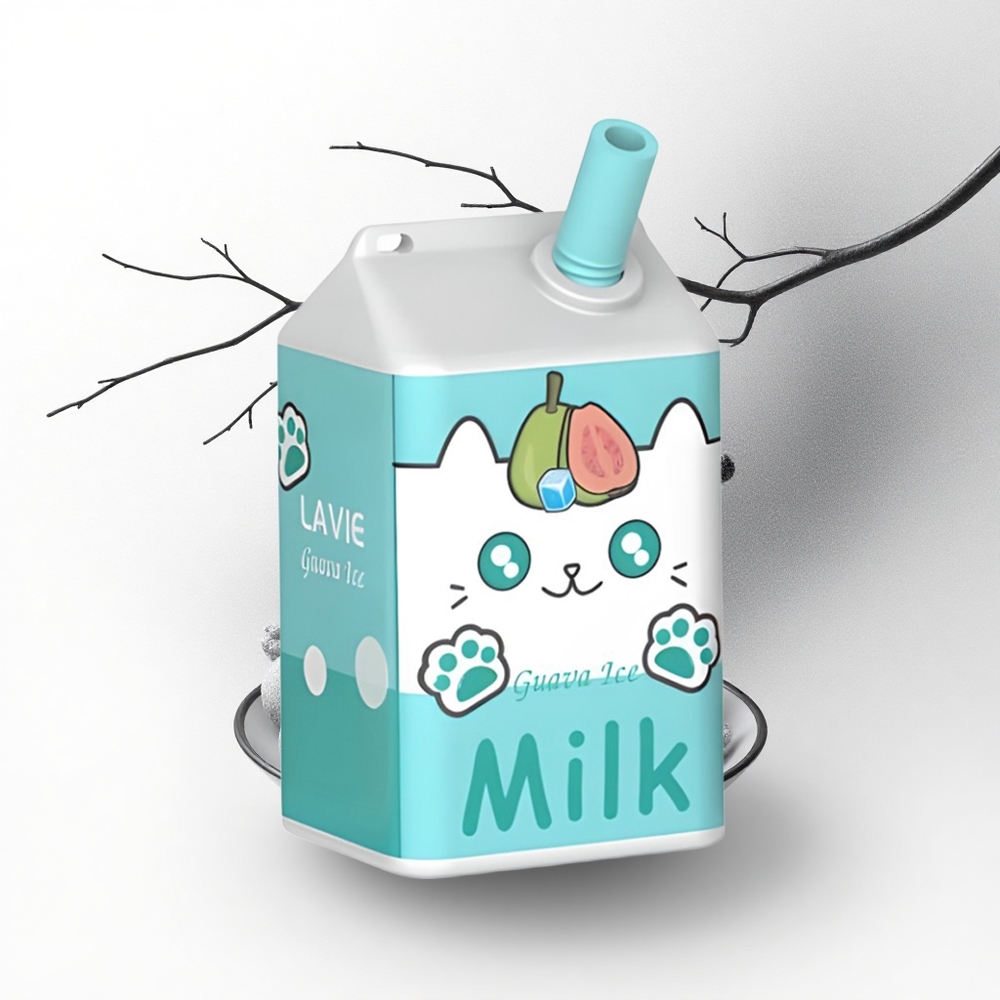 Lavie Milk 7000 Puffs Guava IJs 16ML 600mAh