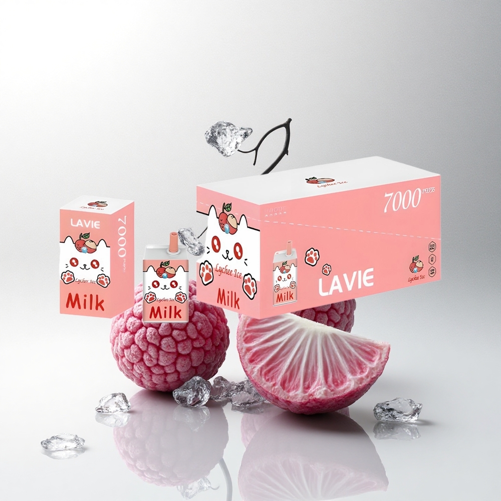 Lavie Milk 7000 Puffs Lychee IJs Type C 600mAh 16ML