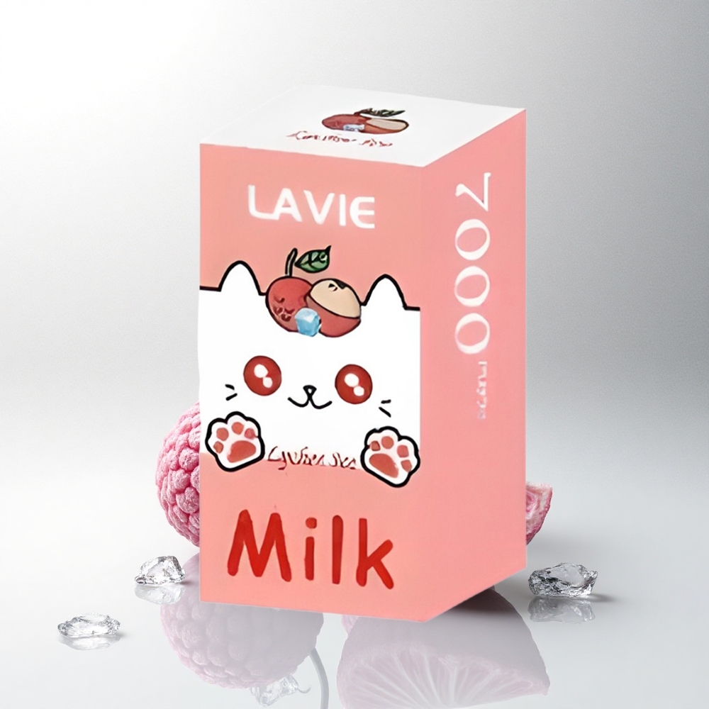 Lavie Milk 7000 Puffs Lychee IJs Type C 600mAh 16ML