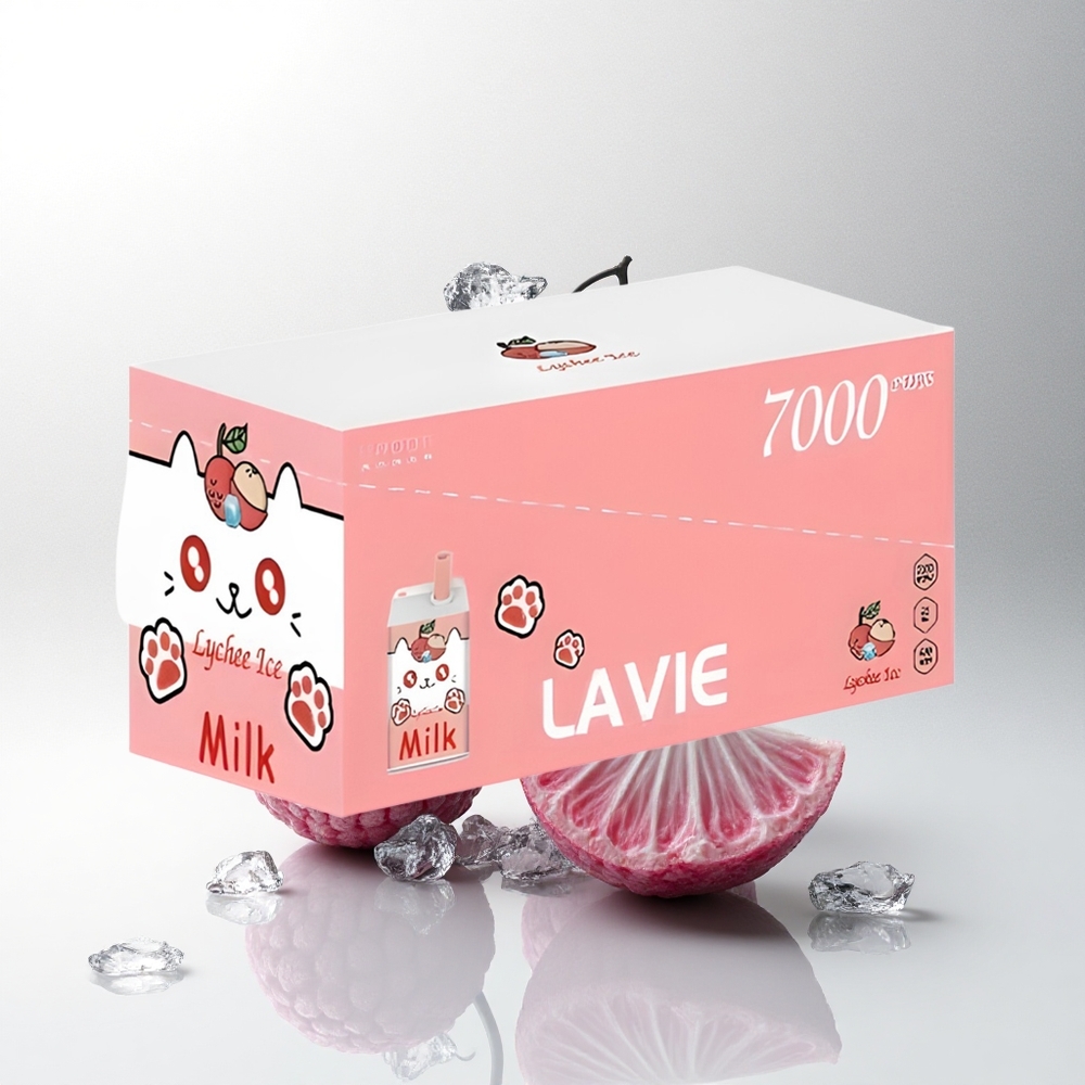 Lavie Milk 7000 Puffs Lychee IJs Type C 600mAh 16ML