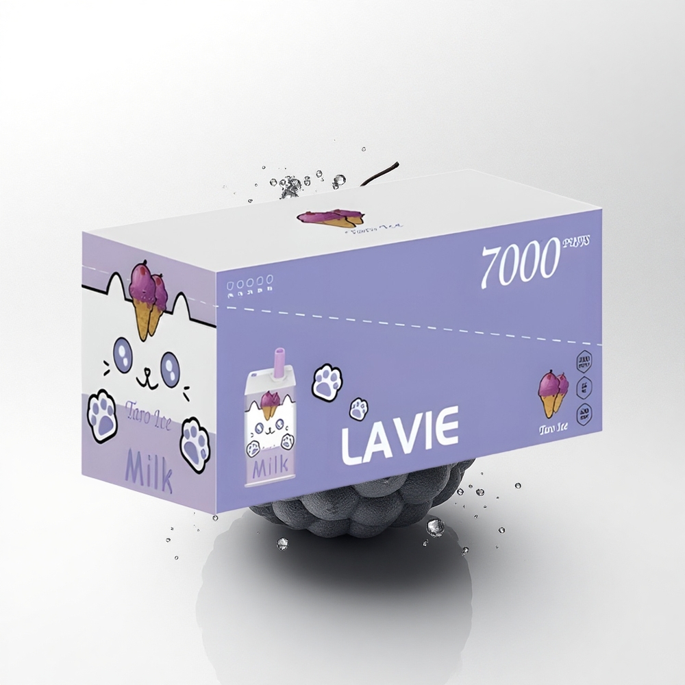 Lavie Milk 7000 Puffs Taro IJs 16ML 600mAh Type C