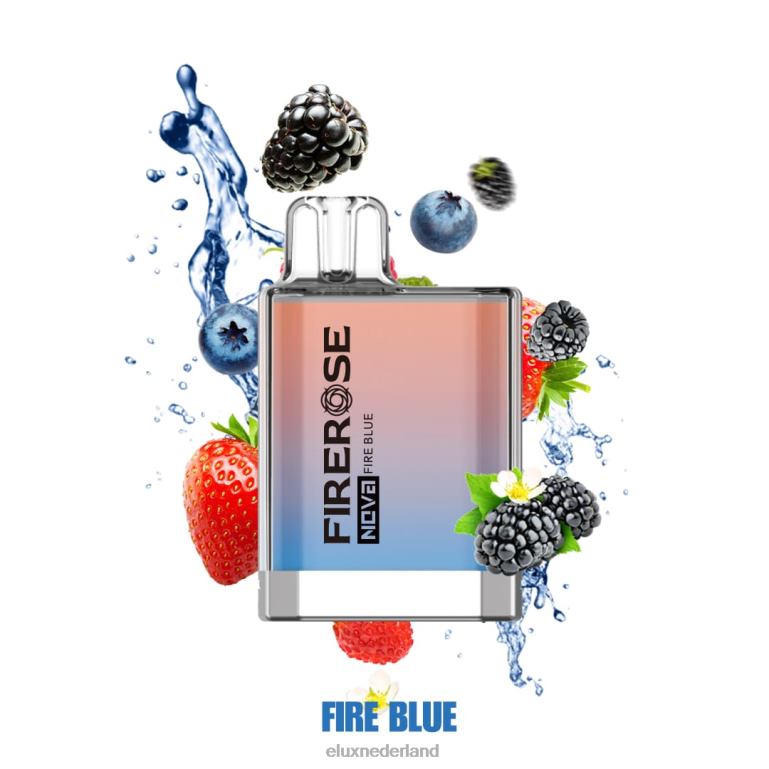 vuur blauw